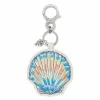 Brighton Beachcomber Shell Handbag Fob White-Multi Best
