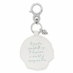 Brighton Beachcomber Shell Handbag Fob White-Multi Best