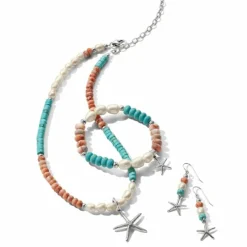 Brighton Beachcomber Stretch Bracelet Silver-Multi Hot