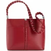 Brighton Beaumont Square Bucket Bag Lipstick-MetallicSilver Sale