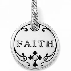Brighton Belief Charm Silver Discount