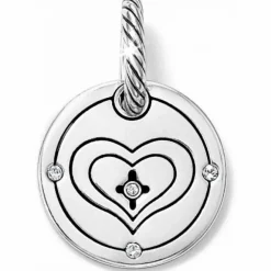Brighton Belief Charm Silver Discount