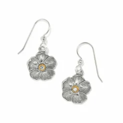 Brighton Bella Garden French Wire Earrings Silver-Gold Sale