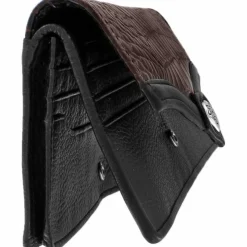 Brighton Bella Luna Large Wallet Chocolate-Black Fashion