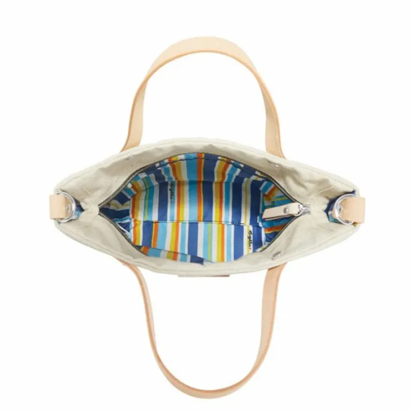 Brighton Bella Vita Embroidered Medium Messenger Bag Multi New
