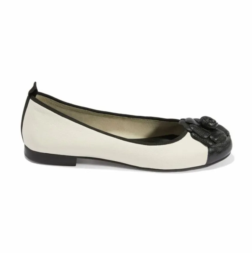 Brighton Belle Ballerinas Black-White Discount
