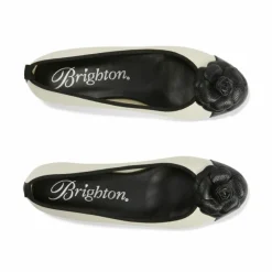Brighton Belle Ballerinas Black-White Discount