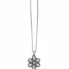 Brighton Bellissima Fiore Reversible Necklace Silver-Multi Outlet