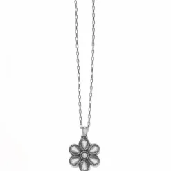 Brighton Bellissima Fiore Reversible Necklace Silver-Multi Outlet