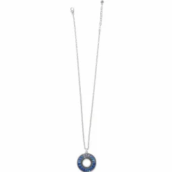 Brighton Bellissima Gems Blues Large Necklace Silver-Blues New