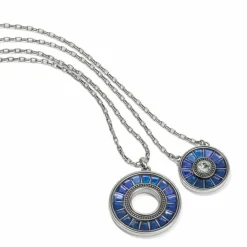 Brighton Bellissima Gems Blues Large Necklace Silver-Blues New