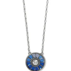 Brighton Bellissima Gems Blues Small Necklace Silver-Multi Outlet
