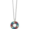 Brighton Bellissima Gems Large Necklace Silver-Multi Hot