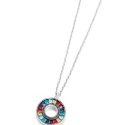 Brighton Bellissima Gems Large Necklace Silver-Multi Hot