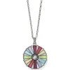 Brighton Bellissima Gems Ray Necklace Silver-Multi Fashion