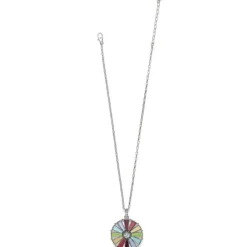 Brighton Bellissima Gems Ray Necklace Silver-Multi Fashion