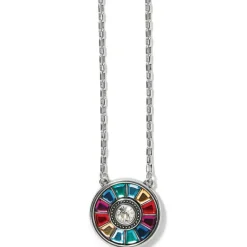 Brighton Bellissima Gems Small Necklace Silver-Multi Discount