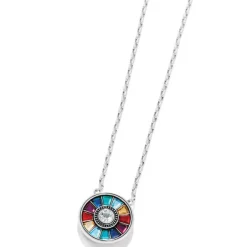 Brighton Bellissima Gems Small Necklace Silver-Multi Discount