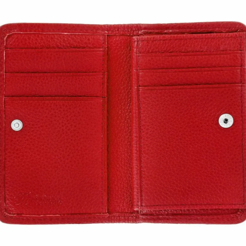 Brighton Bellissimo Heart Card Case LipstickPatentCroco Discount