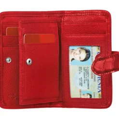 Brighton Bellissimo Heart Card Case LipstickPatentCroco Discount
