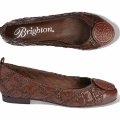 Brighton Bianca Ballerinas Caramel Fashion