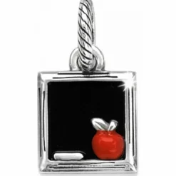 Brighton Blackboard Charm Silver-Black Best
