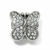 Brighton Blingy Butterfly Bead Silver Discount