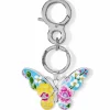 Brighton Blossom Hill Garden Handbag Fob Silver-Multi Fashion