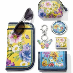 Brighton Blossom Hill Garden Handbag Fob Silver-Multi Fashion