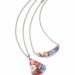 Brighton Blossom Hill Rouge Collar Necklace Red-Multi New