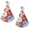 Brighton Blossom Hill Rouge Post Drop Earrings Red-Multi Best