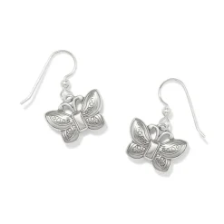 Brighton Botanique Garden French Wire Earrings Silver-Black Sale