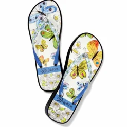 Brighton Breeze Wedge Flip Flops Multi Online