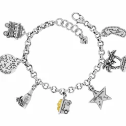 Brighton California State Charm Bracelet Silver-Multi Fashion
