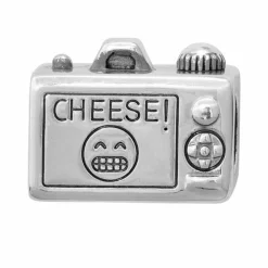 Brighton Camera Bead Silver-Black Clearance
