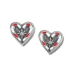 Brighton Candycane Sweetheart Post Earrings Silver-Multi Outlet
