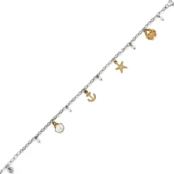 Brighton Cape Cod Anklet Gold Sale