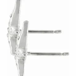 Brighton Cape Star Mini Post Earrings Silver New