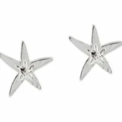 Brighton Cape Star Mini Post Earrings Silver New