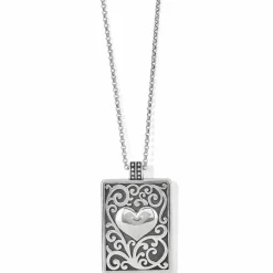 Brighton Carlotta Heart Pendant Necklace Silver Best