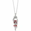 Brighton Carry Me With Love Charm Necklace Silver-Red Online