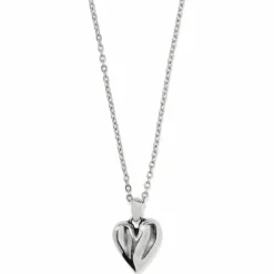 Brighton Cascade Heart Petite Necklace Silver-Gold Discount
