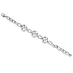 Brighton Cascade Round Bracelet Silver-Gold Hot