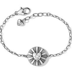 Brighton Celeste Heart Bracelet Silver Outlet