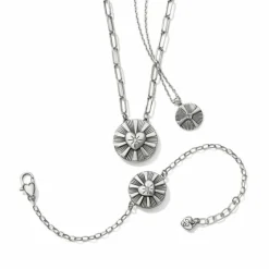 Brighton Celeste Heart Bracelet Silver Outlet