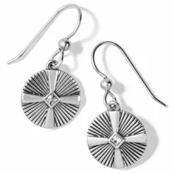 Brighton Celeste Petite French Wire Earrings Silver Discount