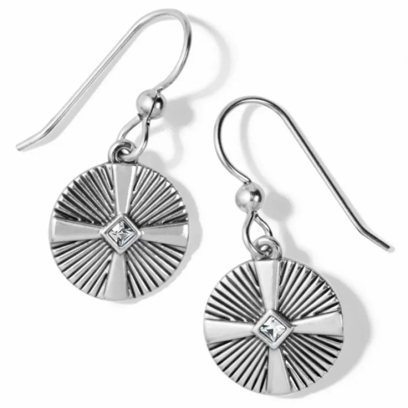 Brighton Celeste Petite French Wire Earrings Silver Discount