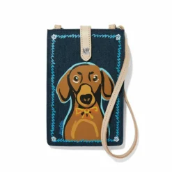 Brighton Charlie Denim Pouch Multi Online
