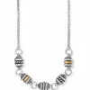 Brighton Charlotte Necklace Silver-Gold Fashion