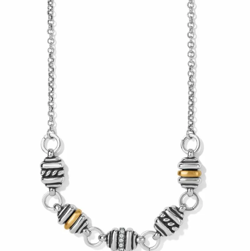Brighton Charlotte Necklace Silver-Gold Fashion